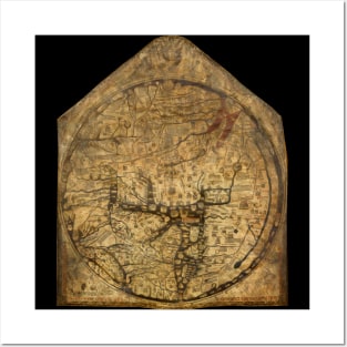 Hereford Mappa Mundi Posters and Art